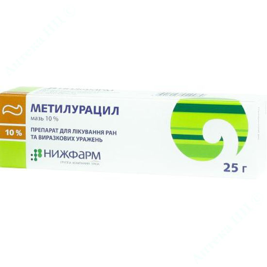 Изображение Метилурацил мазь 10 % туба 25 г №1