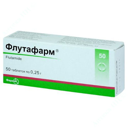 Изображение Флутафарм таблетки 0,25 г  №50 Фармак