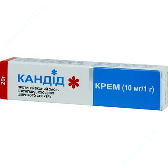 Изображение Кандид крем 10 мг/мл туба 20 г №1