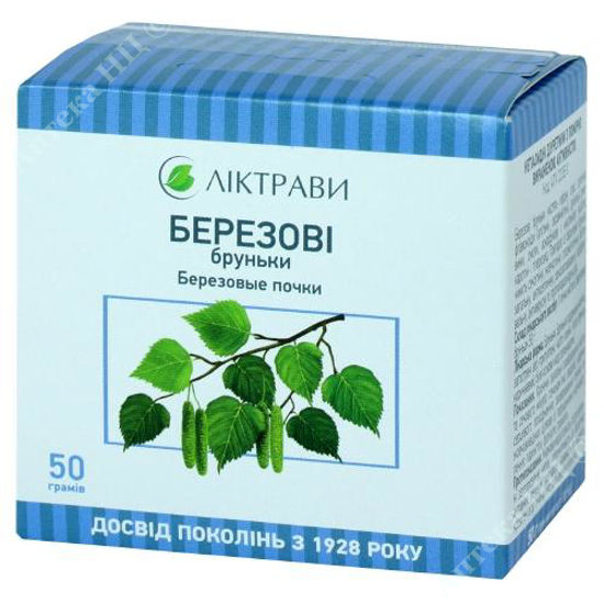  Зображення Березові бруньки 50 г Ліктрави 