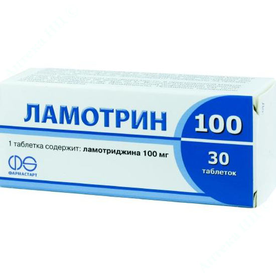 Изображение Ламотрин 100 таблетки 100 мг №30