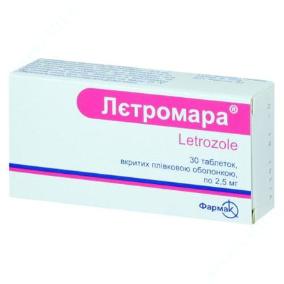 Изображение Летромара таблетки  2,5 мг №30 Фармак