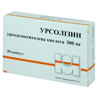 Изображение Урсолизин капсулы 300 мг №20