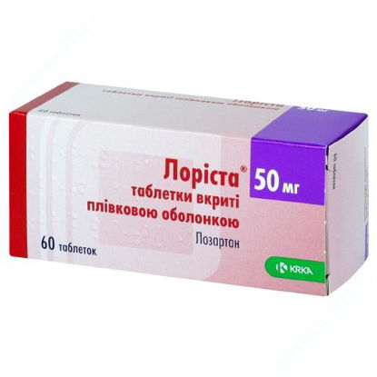  Зображення Лоріста табл. в/о 50 мг блістер №60 