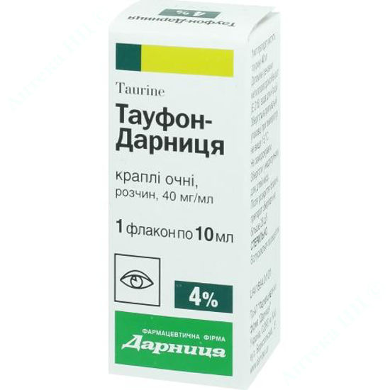  Зображення Тауфон-Дарниця краплі 40 мг/мл 10 мл Дарниця 