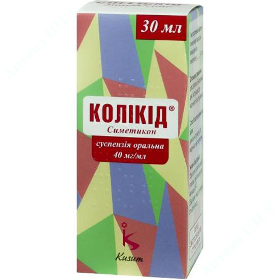  Зображення Колікід сусп. оральн. 40 мг/1мл фл. 30 мл №1 