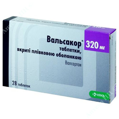  Зображення Вальсакор таблетки 320 мг №28 