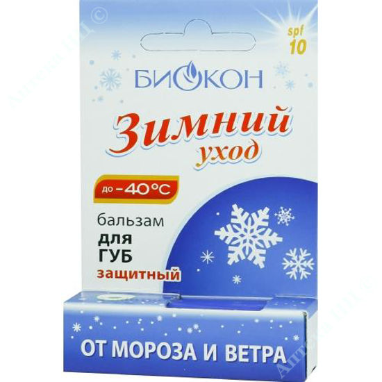  Зображення Бальзам для губ захисний серії Зимовий догляд 46 г 