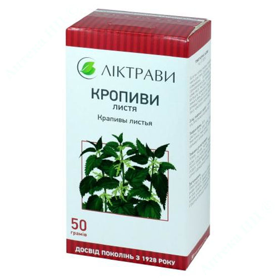 Изображение Крапивы листья 50 г Лектравы