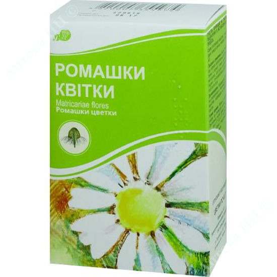  Зображення Ромашки квітки 40 г пачка із внутр. пакетом 