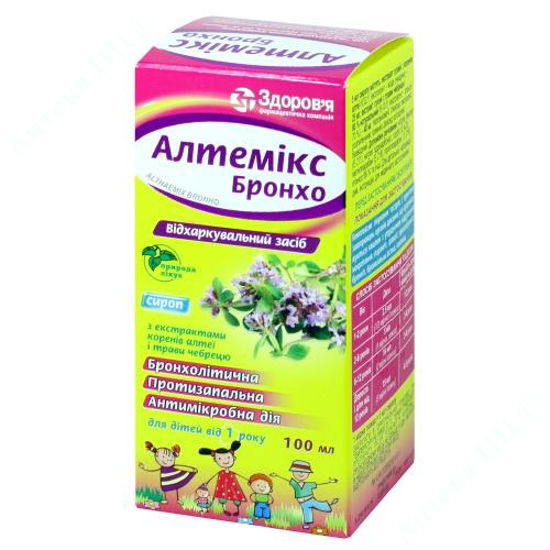  Зображення Алтемікс Бронхо сироп  100 мл Здоров"я 