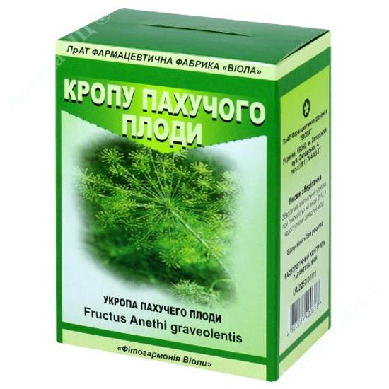  Зображення Кропу пахучого плоди 50 г пачка з внутр. пакетом 