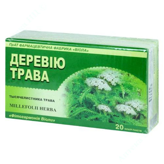  Зображення Деревію трава 1,5 г фільтр-пакет №20 