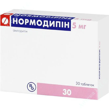  Зображення Нормодипін таблетки 5 мг №30 