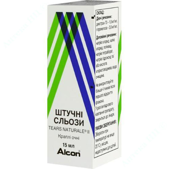 Изображение Искусственные слезы кап. глаз. фл.-капельн. Дроп-Тейнер 15 мл №1