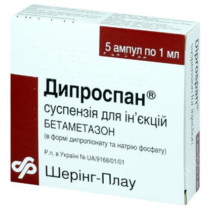 Изображение Дипроспан сусп. д/ин. амп. 1 мл №5