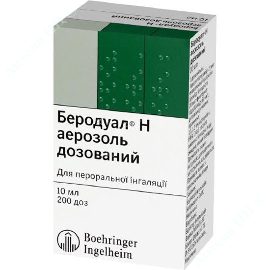  Зображення Беродуал Н аерозоль дозований 10 мл 200 доз 