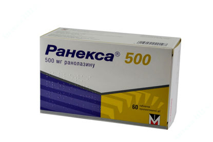 Изображение Ранекса 500 табл. пролонг. дейст. п/о 500 мг блистер №60