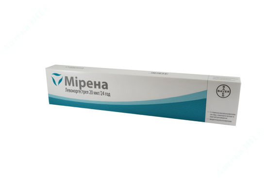  Зображення Мірена внутрішньомат. система 20 мкг/24 часа з пристр. д/введ. №1 