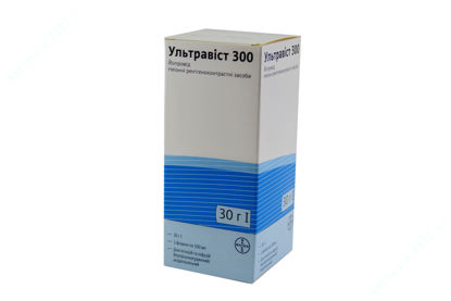  Зображення Ультравіст 300 розчин д/ін. та інф. 300 мг/мл фл. 100 мл №1 