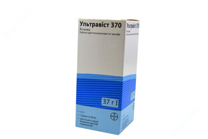  Зображення Ультравіст 370 розчин д/ін. та інф. 370 мг/мл фл. 100 мл №1 