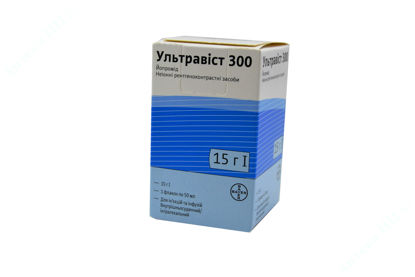  Зображення Ультравіст 300 розчин д/ін. та інф. 300 мг/мл фл. 50 мл №1 