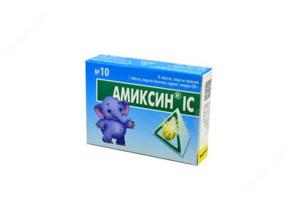  Зображення Аміксин IC табл. в/о 0,06 г блістер №10 