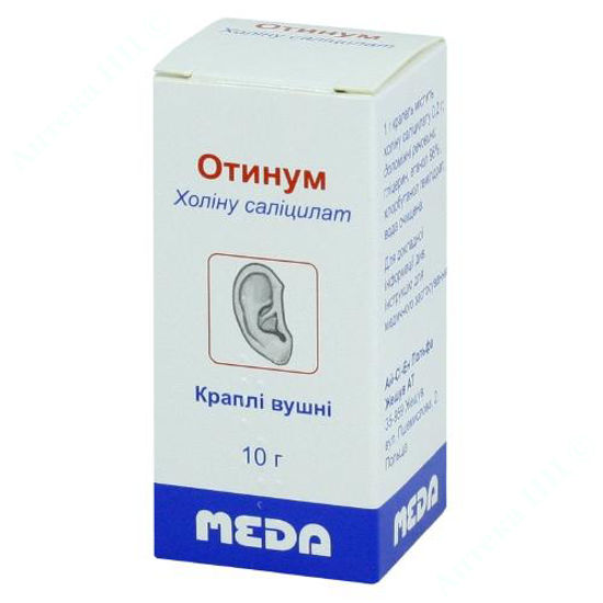 Изображение Отинум кап. уш. 02 г/г фл. 10 г №1