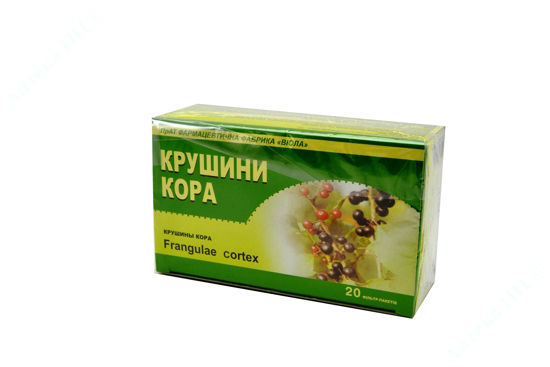 Изображение Крушины кора 1,5 г фильтр-пакет в пачке №20