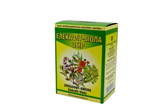  Зображення Елекафіт-Віола збір пачка 60 г, з внутр. пакетом 