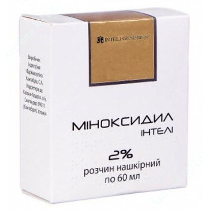  Зображення Міноксиділ Інтелі розчин нашкірний 2% 60 мл №1 