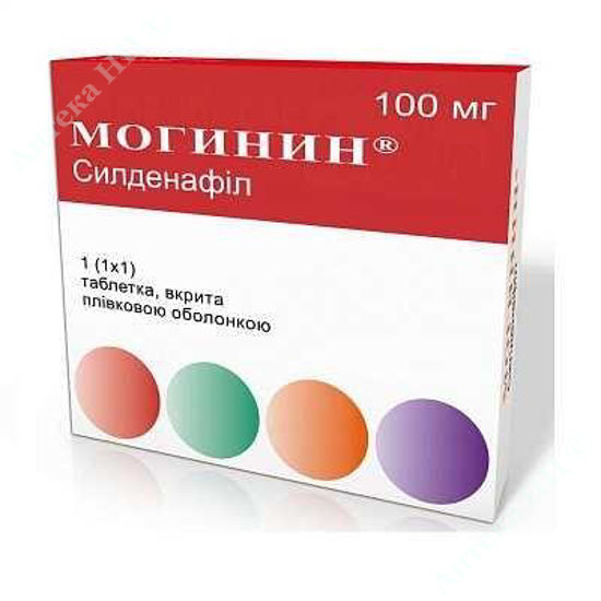  Зображення Могінин табл. в/о 100 мг №1 