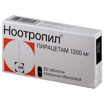  Зображення Ноотропіл табл. в/о 1200 мг №20 