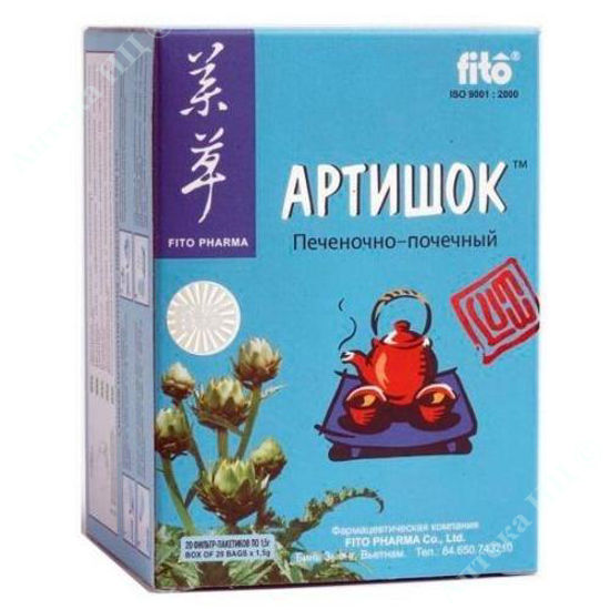 Изображение Артишок фильтр-пакет 1,5 г №20