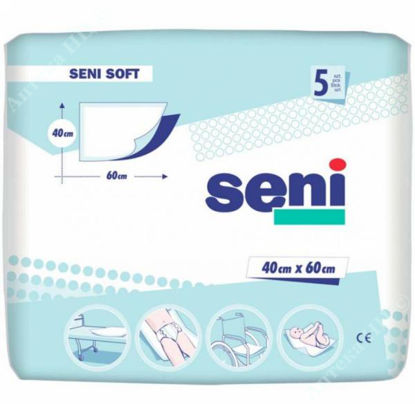  Зображення Пелюшки Seni Soft (Сені Софт) 40 Х 60 см для немовлят №5     