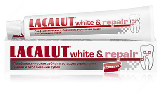  Зображення Зубна паста Лакалут Вайт & Відновлення Lacalut White & Repair 75 мл 