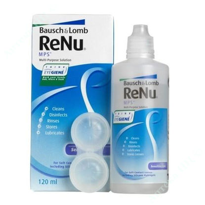  Зображення RENU MPS багатоцільовий розчин для догляду за контактними лінзами 120мл 