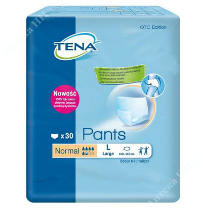 Изображение Подгузники-трусы Tena Pants одноразовые Normal Large 100-135см 30шт
