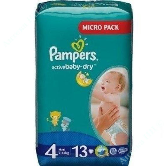  Зображення Підгузники дитячі Pampers Active Baby-Dry 8-14 кг №13 