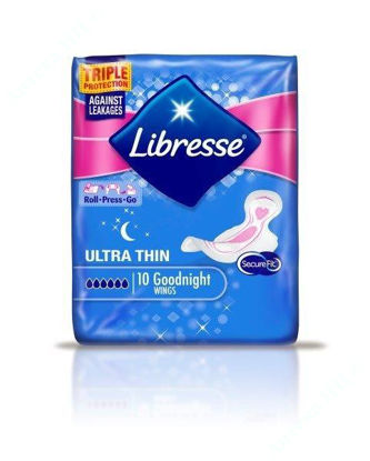 Изображение Libresse Ultra Goodnight Soft, 10 шт