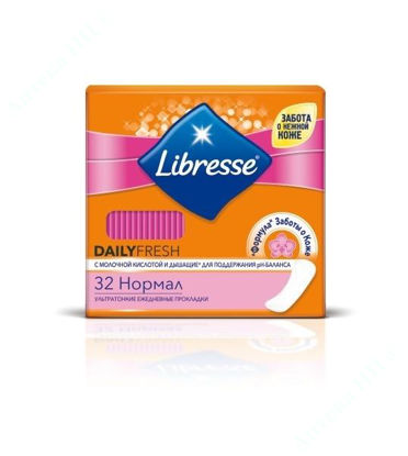 Изображение Libresse Daily Fresh Normal, 32 шт