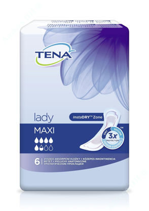  Зображення Tena Lady Maxi InstaDry, прокладки урологічні, №6 