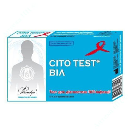  Зображення Тест для діагностики ВІЛ-інфекції Cito Test® ВІЛ IHIV-C41 