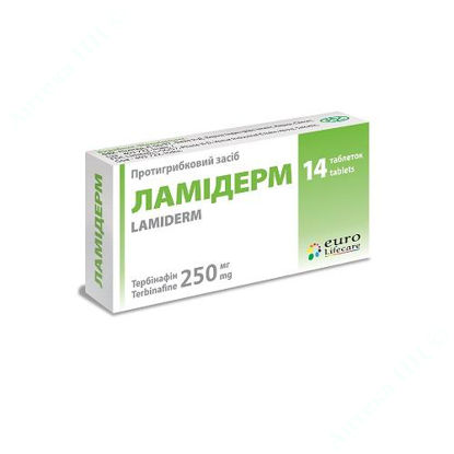 Изображение Ламидерм таблетки 250 мг №14