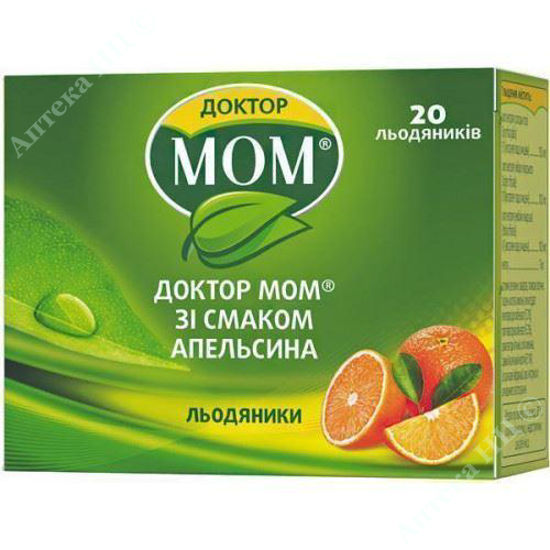 Изображение Доктор Мом со вкусом апельсина пастилки в стрипе №20 Джонсон/Джонсон