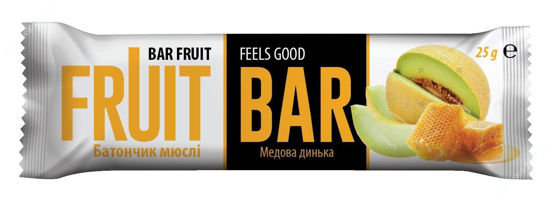 Изображение Батончик-мюсли "Fruit Bar" Медовая дынька 25г     № 12