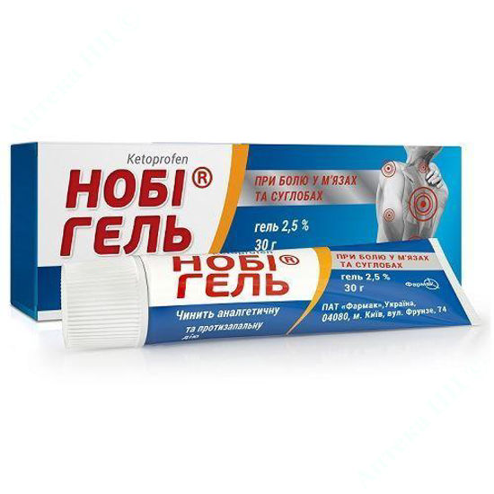 Изображение Ноби гель 2,5% 30 г