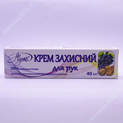 Изображение Крем косметический эмулсионный "Крем защитный для рук Анушка" 40 мл туба     № 1