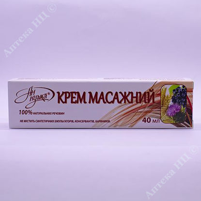 Изображение Крем косметический эмульсионный "Крем массажный" Ан-нушка 40 мл     № 1