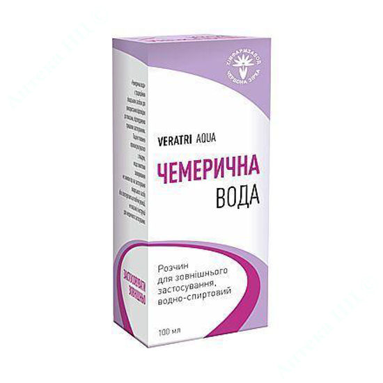  Зображення Чемерична вода розчин 100 мл Червона Зірка 